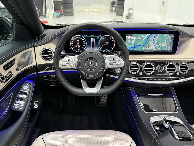 Mercedes-Benz S 350 d Lang Aut. AMG-Line Panorama Chaffeurpaket Bur... Ansicht 16