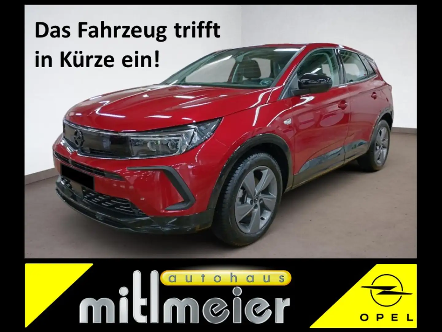 Opel Grandland 1.2T GS. NAVI Matrix LED el.Heckklappe Rot - 1