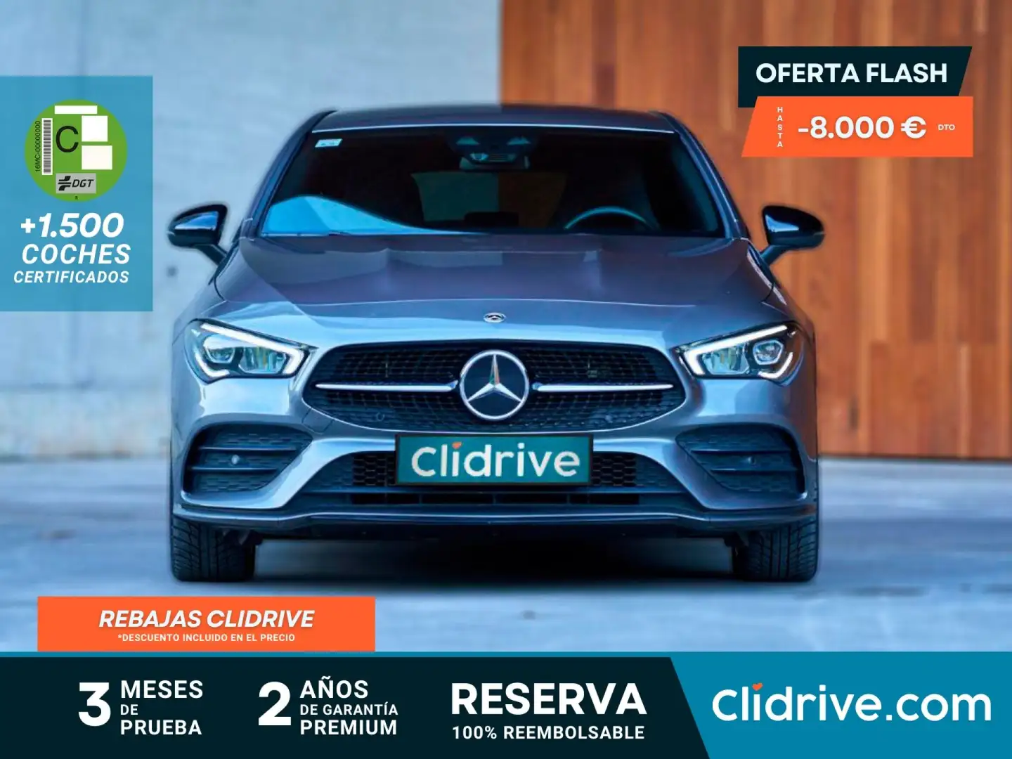 Mercedes-Benz CLA 250 e Shooting Brake Gris - 1