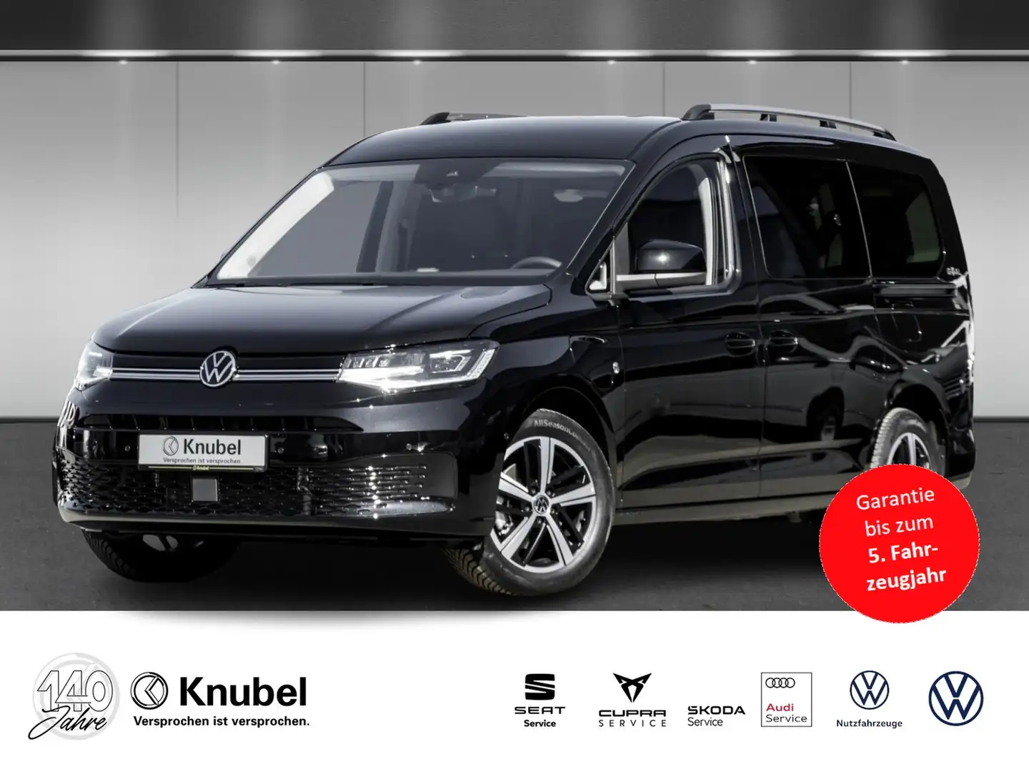 Volkswagen Caddy Maxi GOAL eHybrid LED Ass+ Keyless ParkAss+ Schwarz - 1
