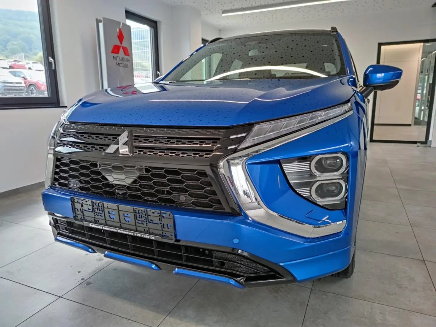Mitsubishi Eclipse Cross Plug-In Hybrid 4WD Top PANO NAVI K Bleu - 2