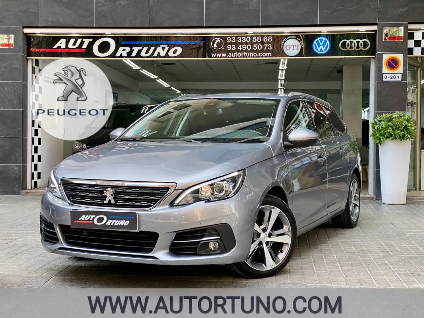 Peugeot 308 SW 1.6BlueHDi S&S Allure EAT6 120 Plateado - 1
