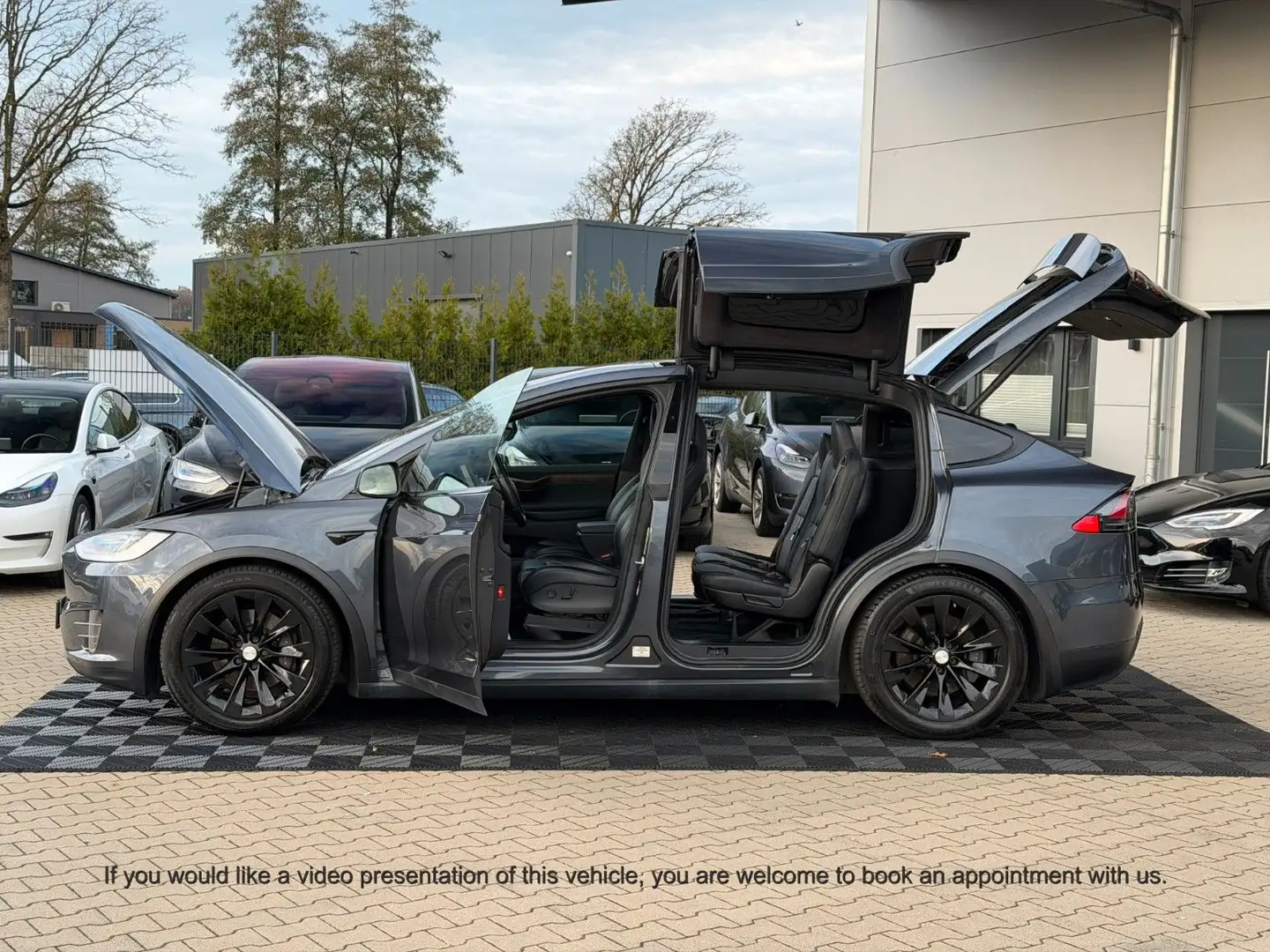 Tesla Model X MODEL X LONG RAVEN | 7 SEATER | MCU2 | HEPA | Серый - 2