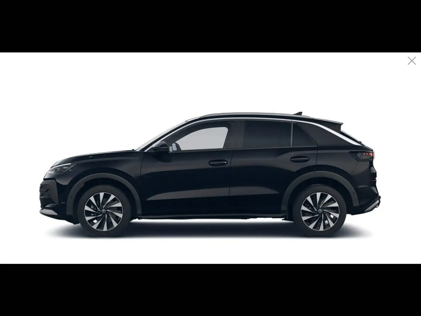 Volkswagen T-Roc Style 1.5l eTSI DSG AHK, e-Heckklappe Schwarz - 2