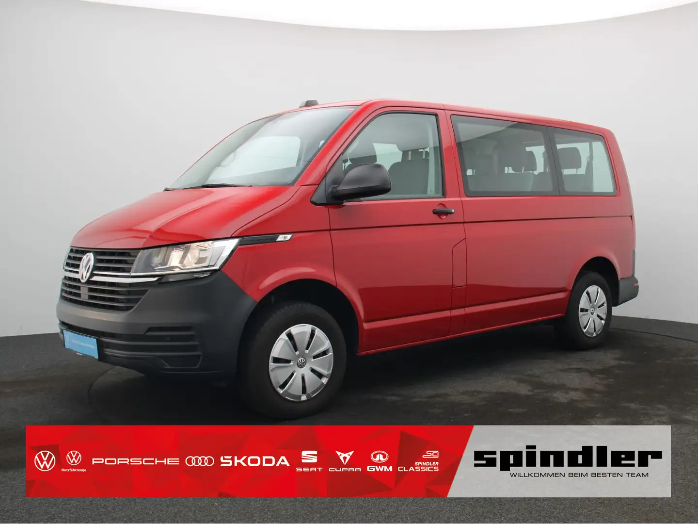 Volkswagen T6.1 Kombi 2.0 TDI / AppConnect, 9-Sitzer, PDC Rot - 1