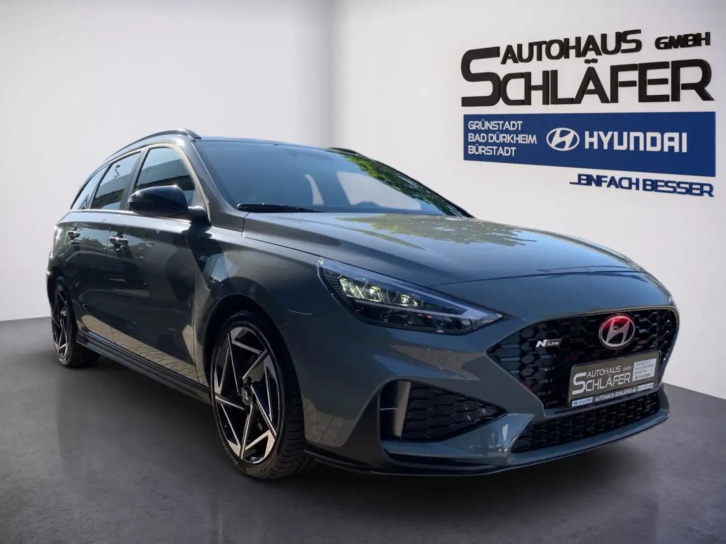 Hyundai i30 FL 1.5 T-GDI 7-DCT N Line Mild-Hybrid Grau - 2