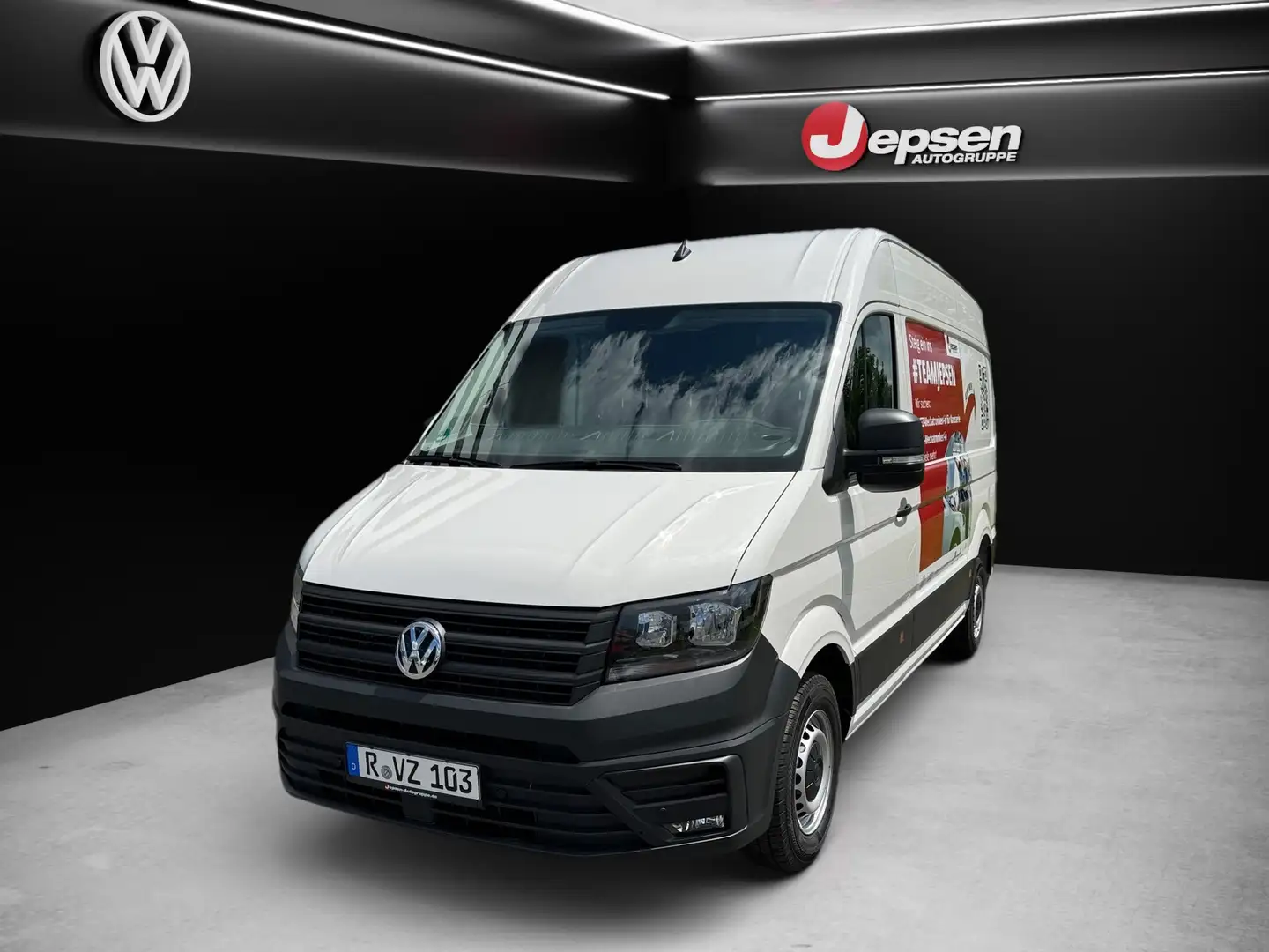 Volkswagen Crafter 35 Kasten HD MR TDI 6G AHK SHZ KLIMA Weiß - 2