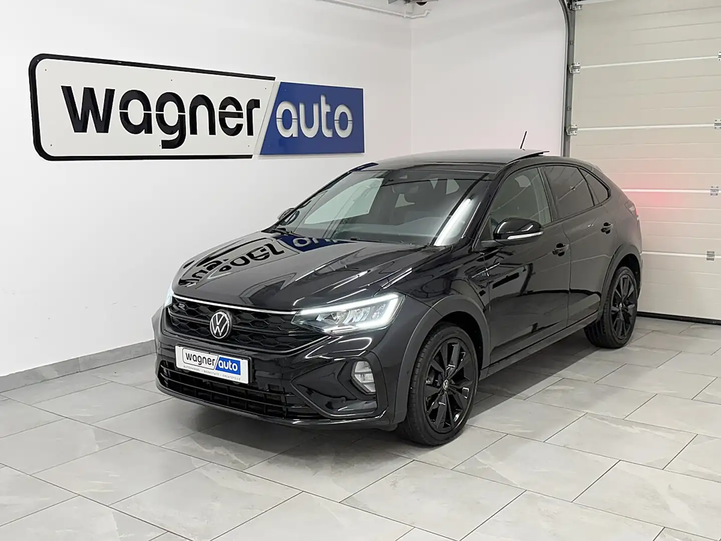 Volkswagen Taigo 1,5 TSI R-Line DSG Aut.LED/ACC/Navi/Panorama/RFK Schwarz - 2