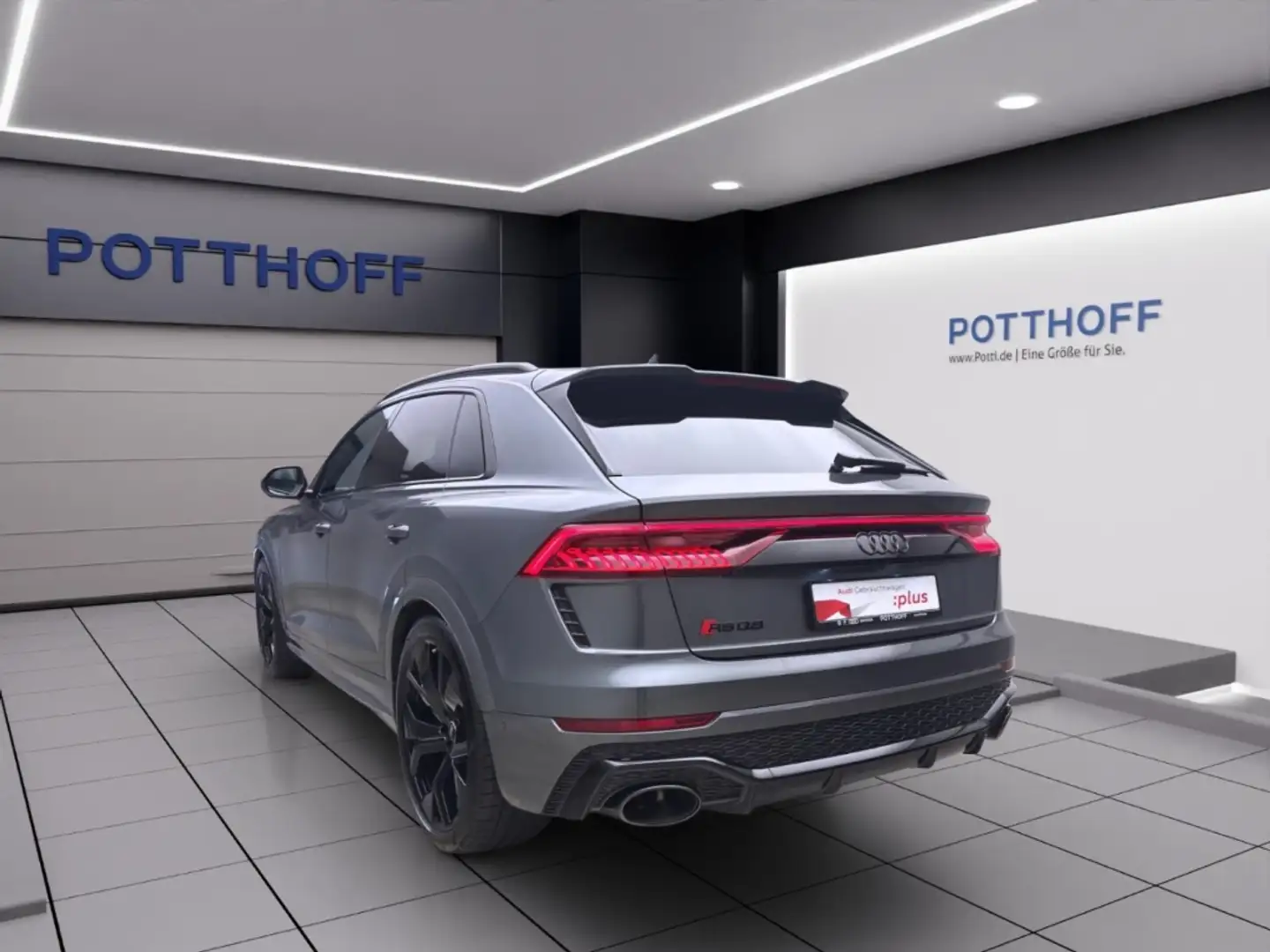 Audi RS Q8 LM23 PANO B&O HuD STDHZG LEDER Szürke - 2