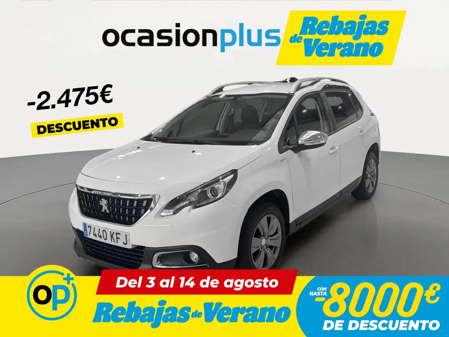 Peugeot 2008 1.6 BlueHDI Style 100 Blanco - 1