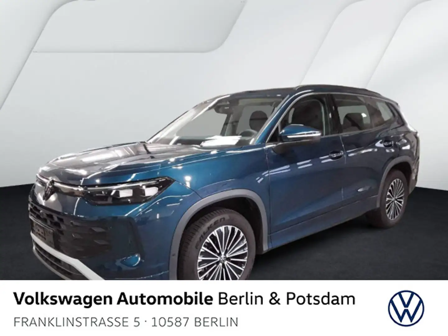 Volkswagen Tayron 1.5 eTSI Life 7-Sitzer Navi Kamera AHK Blau - 1