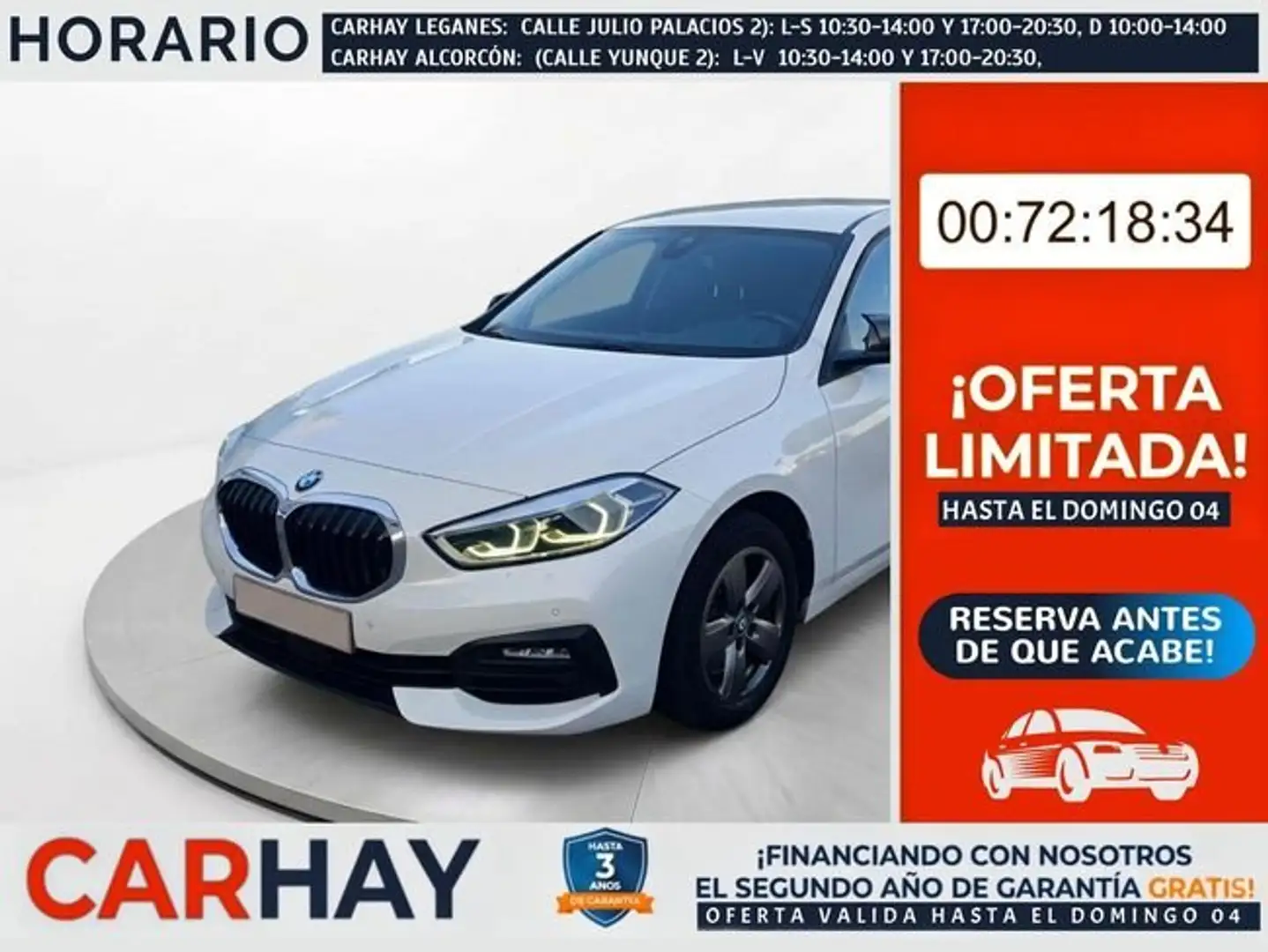 BMW 118 118d Blanco - 1