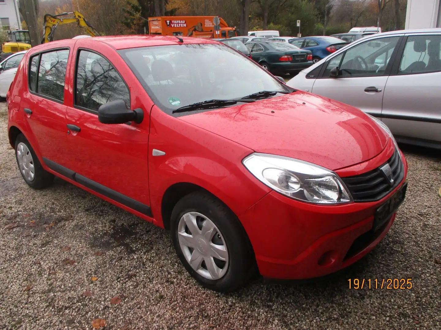 Dacia Sandero Eco Zahnriemen neu Rot - 1