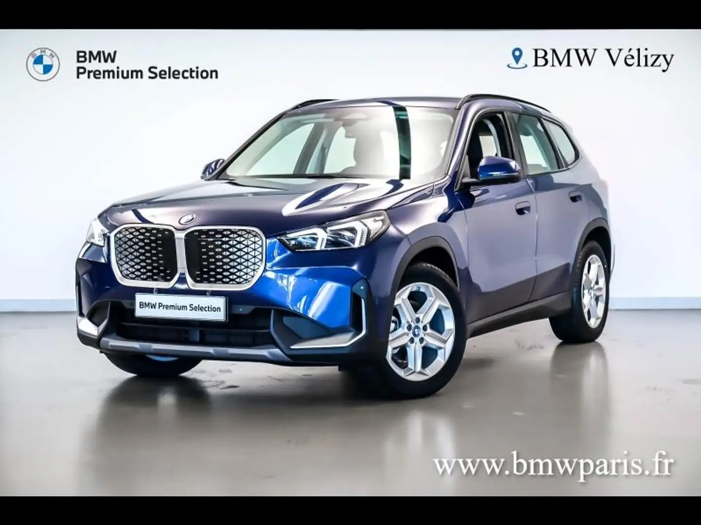 BMW X1 ieDrive20 204ch Business Design Bleu - 1