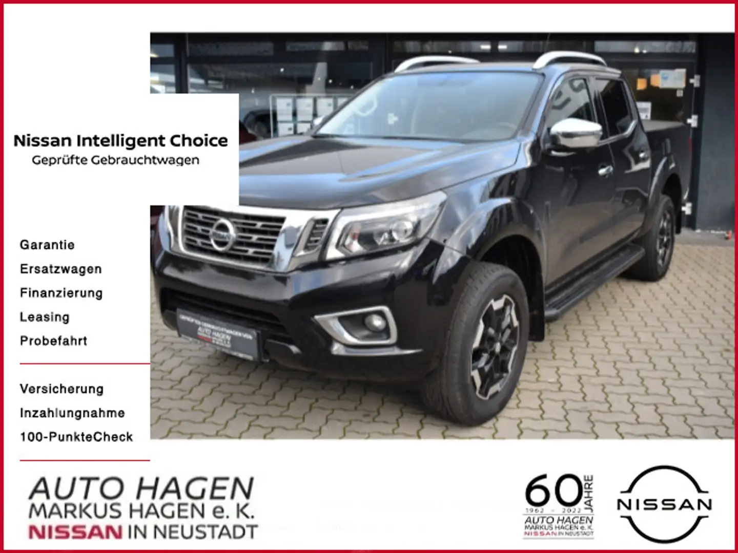 Nissan Navara N-Connecta Double Cab 4x4, 4x neue All Te Schwarz - 1