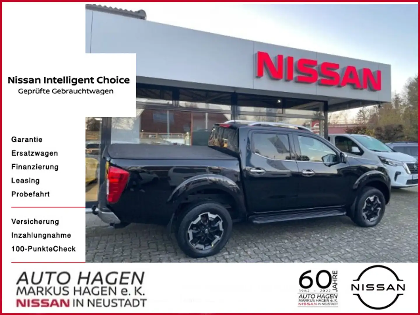 Nissan Navara N-Connecta Double Cab 4x4, 4x neue All Te Schwarz - 1