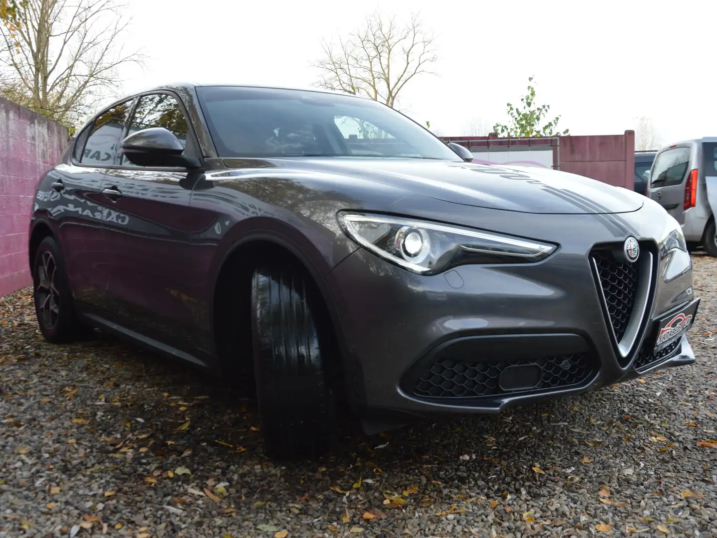 Alfa Romeo Stelvio 2.2JTD Q4 BOITE AUT NAV CAM CLIM 51.515KM Grijs - 2