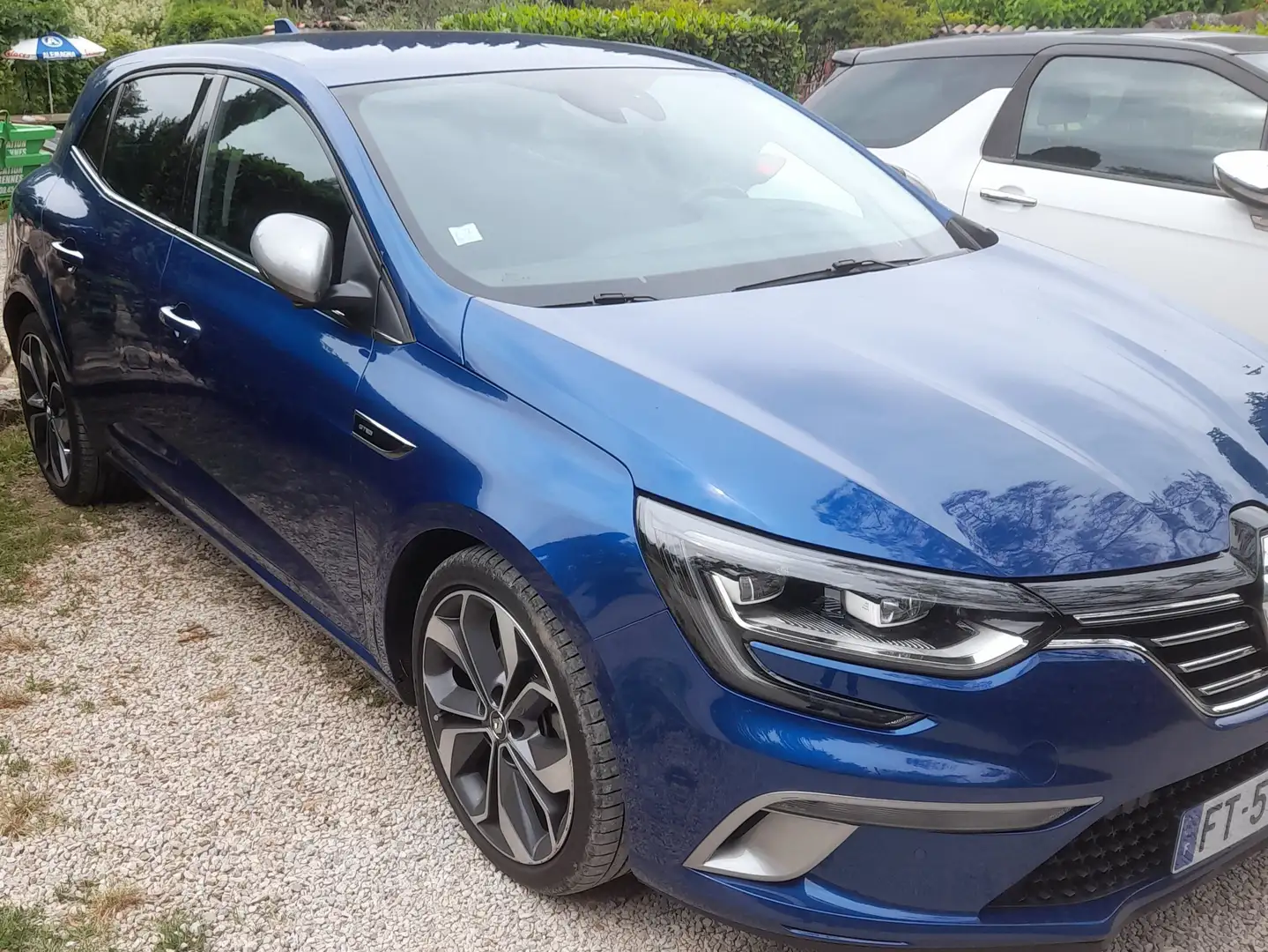 Renault Megane Mégane IV Berline Blue dCi 115 EDC Intens Bleu - 1