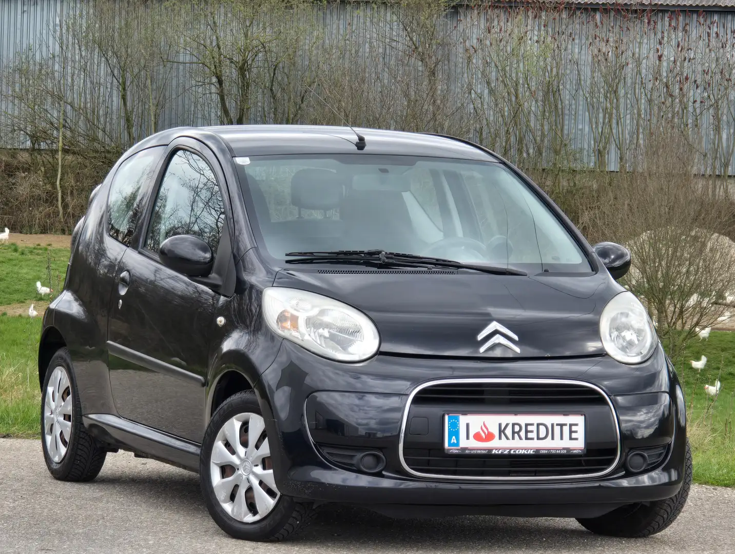 Citroen C1 Style Top* Kredit* Klima* Gepflegter Zustand* Schwarz - 2