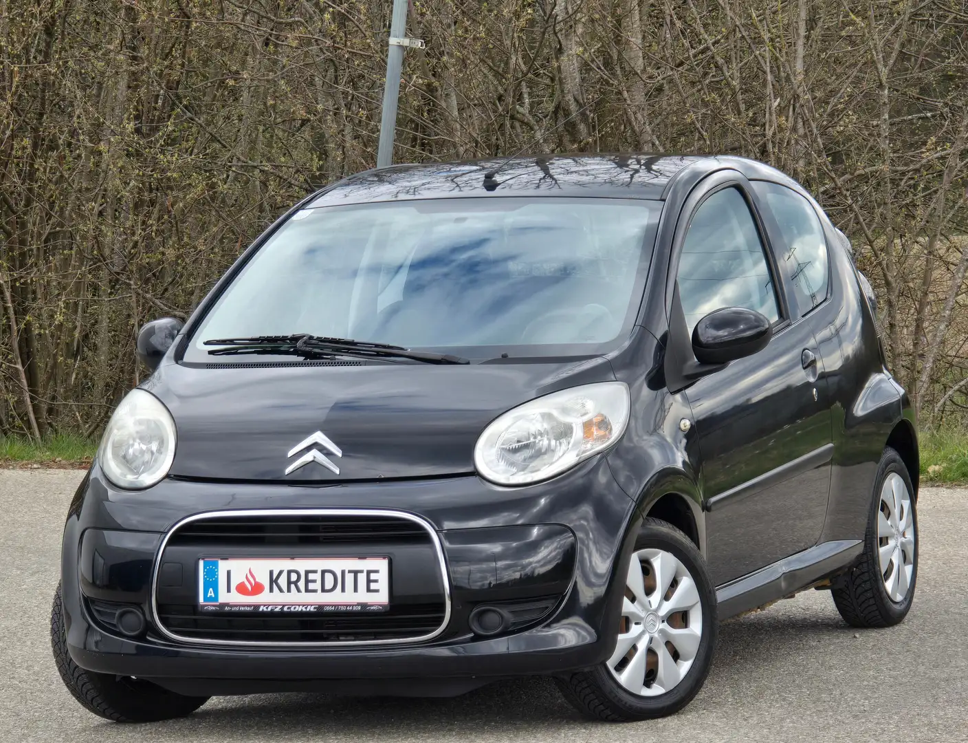 Citroen C1 Style Top* Kredit* Klima* Gepflegter Zustand* Schwarz - 1