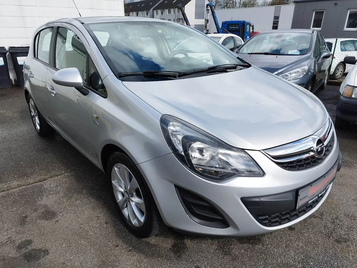 Opel Corsa D Active*Klima*Alu*Tempomat*4-Türen Silber - 2