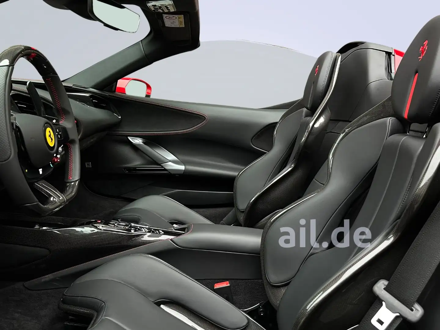 Ferrari SF90 Spider Carbon Racing Seats Rood - 2