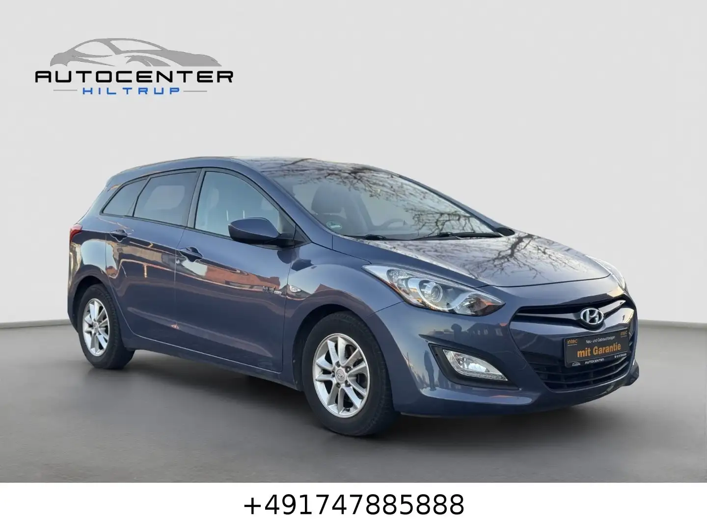 Hyundai i30 cw blue Trend|2.HD|Klimaauto|unfallfrei|PDC Blau - 2