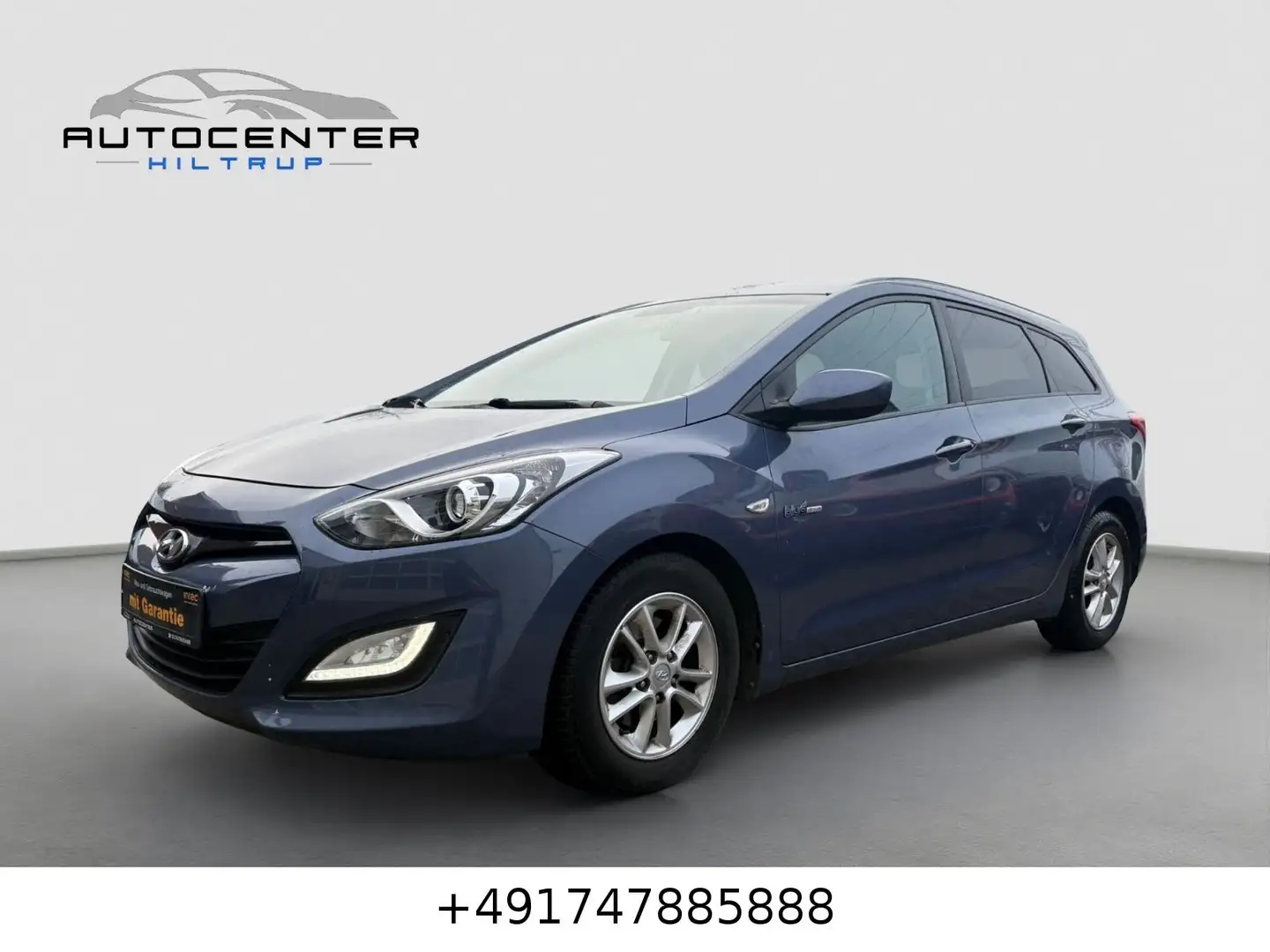 Hyundai i30 cw blue Trend|2.HD|Klimaauto|unfallfrei|PDC Blau - 1