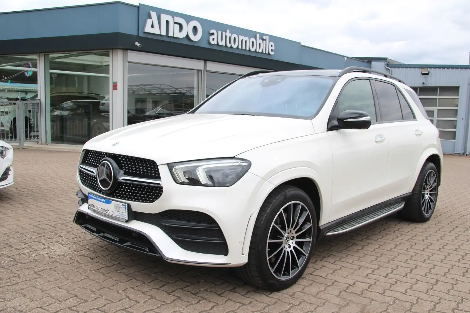 Mercedes-Benz GLE 400 d 4Matic AMG-Line LUFT/HUD/Burm./Pano/AHK Alb - 1