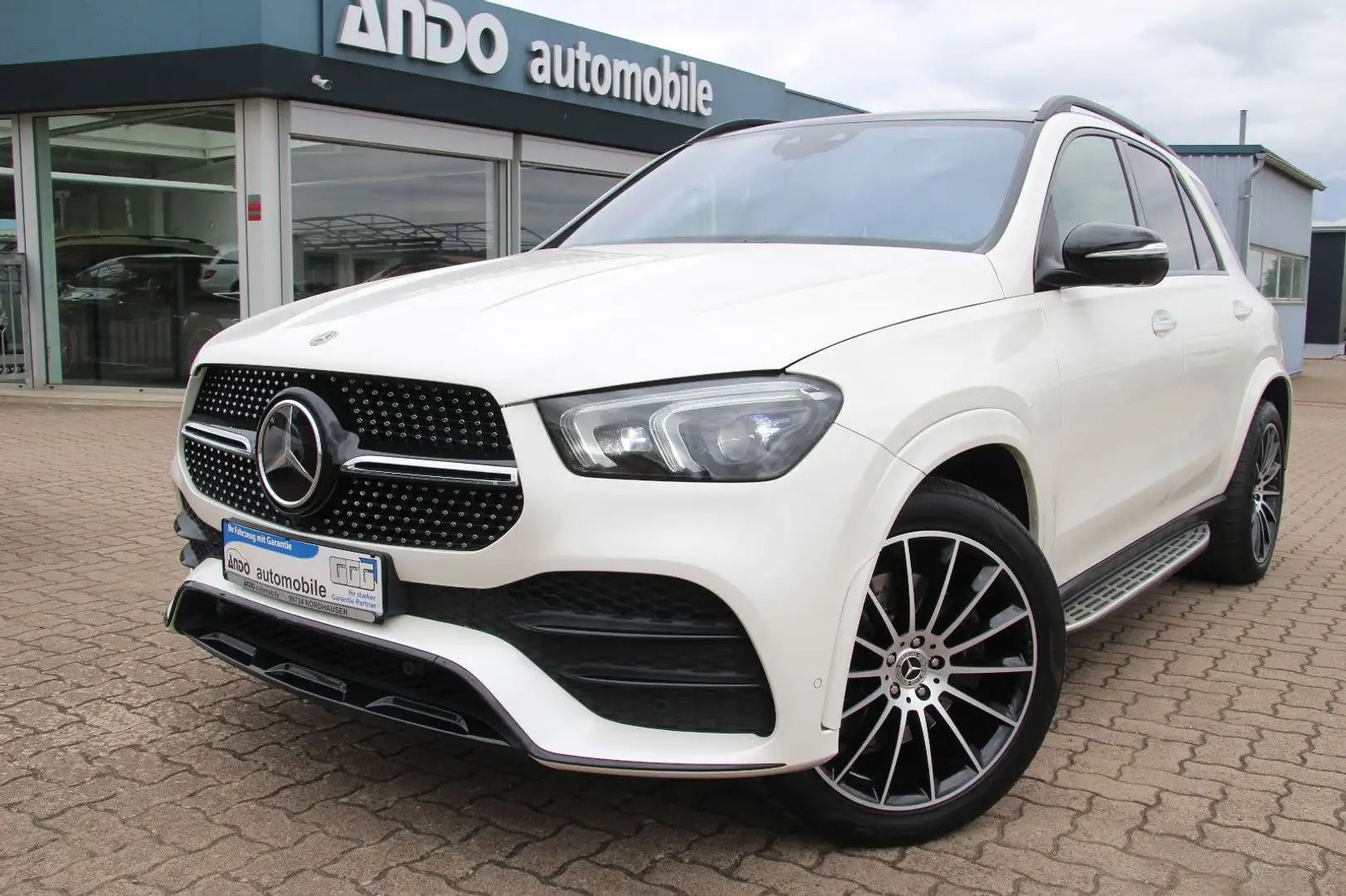 Mercedes-Benz GLE 400 d 4Matic AMG-Line LUFT/HUD/Burm./Pano/AHK Alb - 2