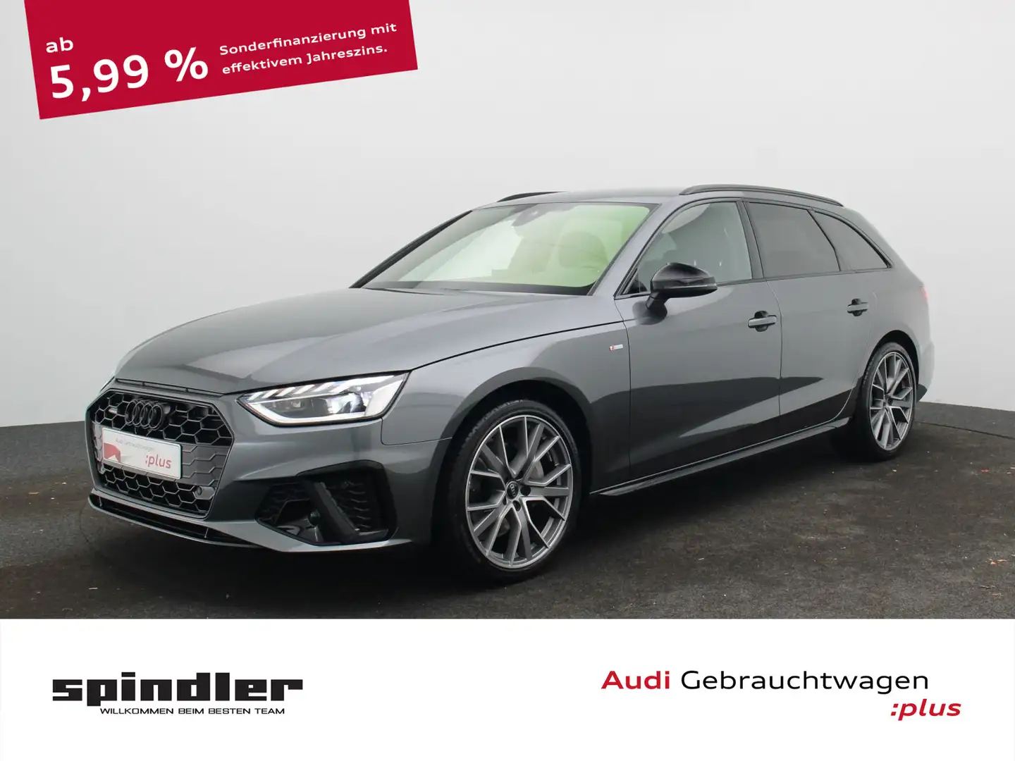 Audi A4 competition edition 40TDI quattro / AHK Grau - 1