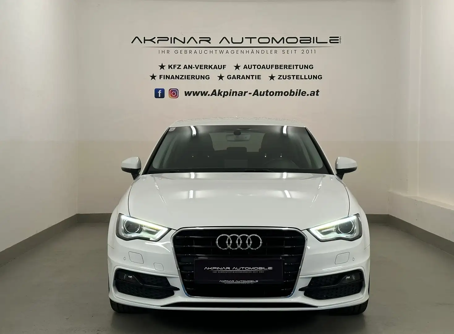 Audi A3 S-Line Sportback 1.6 TDI  XENON - LED - TEMPOMAT Weiß - 2