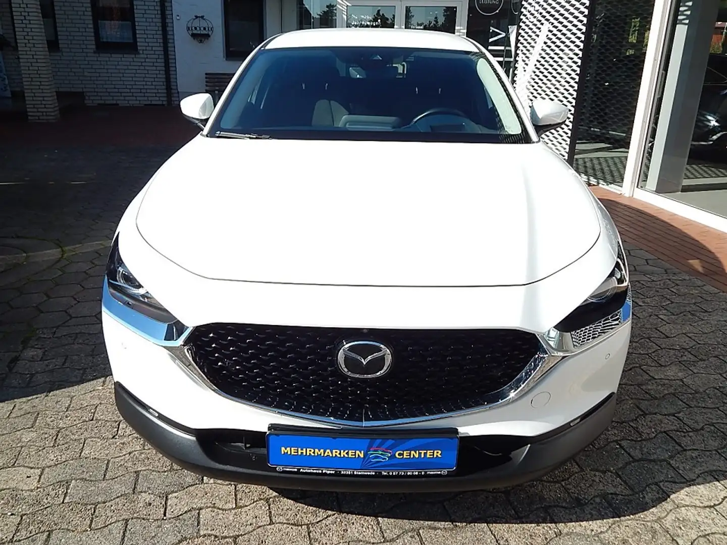 Mazda CX-30 SKYACTIV-X 2.0 M Hybrid 6AG SELECTION DES-P ACT-P Blanc - 2