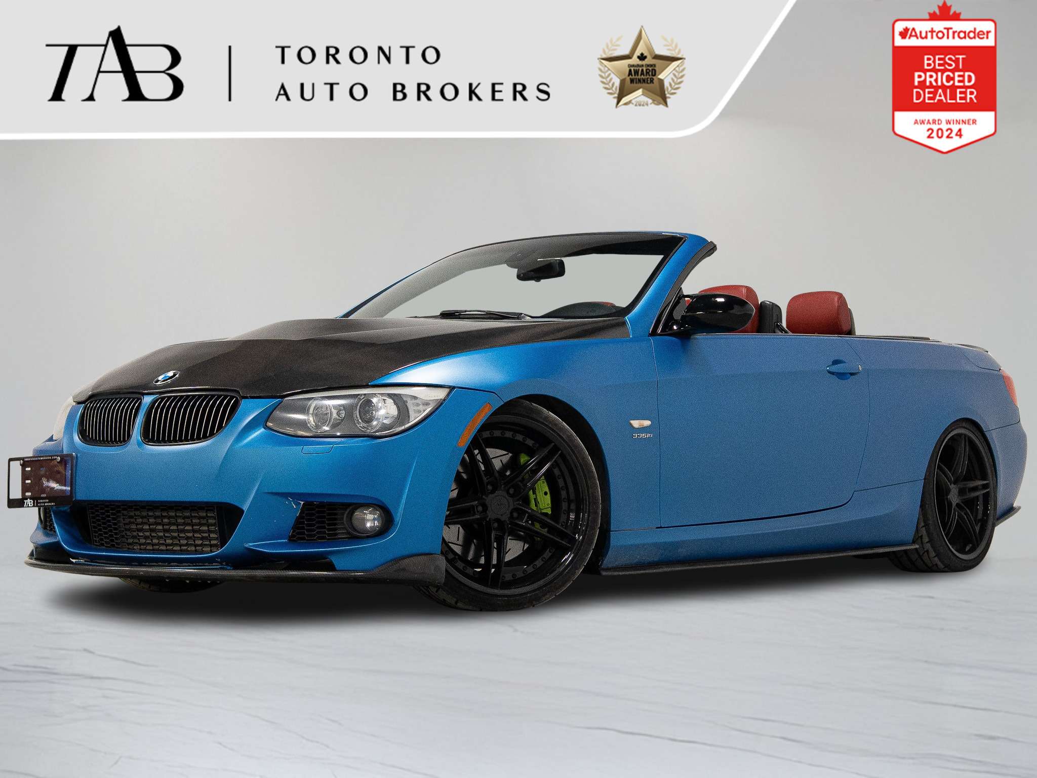 Blue 2011 BMW 3 Series 335is Convertible RWD Convertible Rear-Wheel Drive Automatic