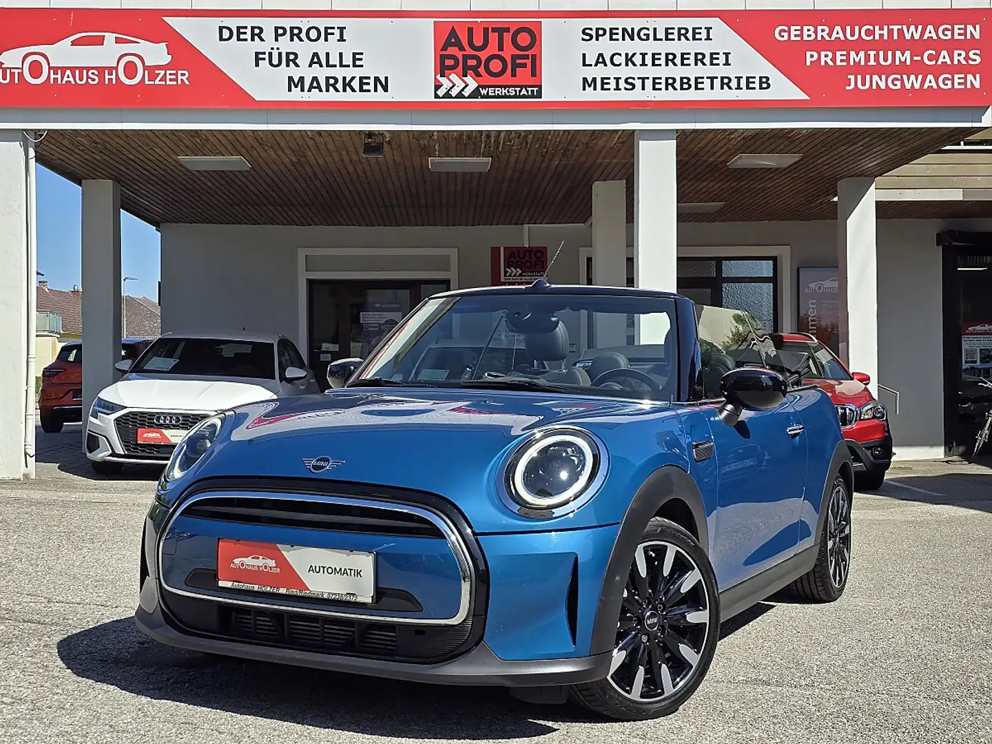 MINI Cooper Cabrio Classic Trim *Service NEU, RF-Kamera, Sportsitze* Blau - 1