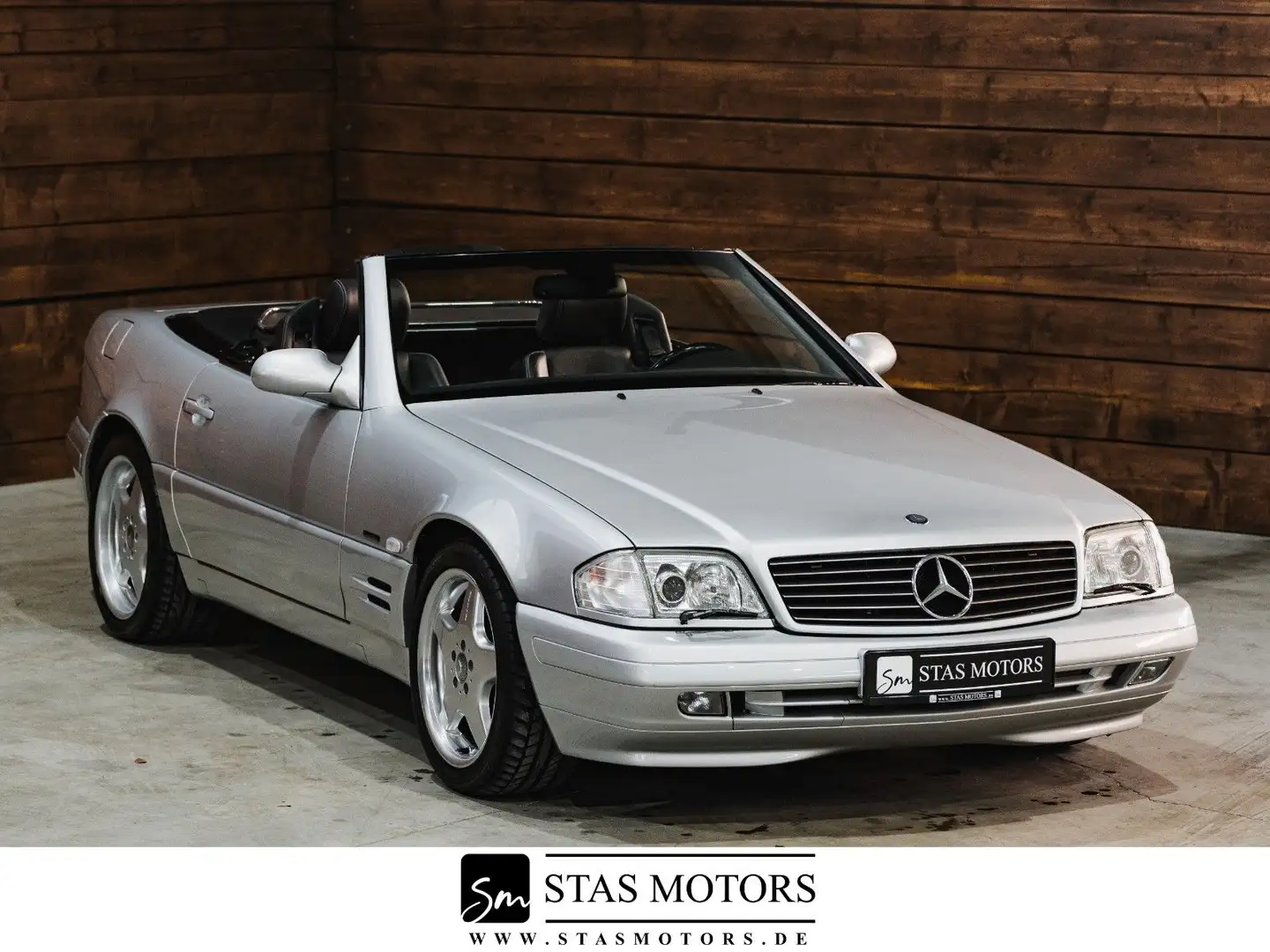 Mercedes-Benz SL 320 FINAL EDITION*2. HAND*HARDTOP*SCHECKHEFT Stříbrná - 1