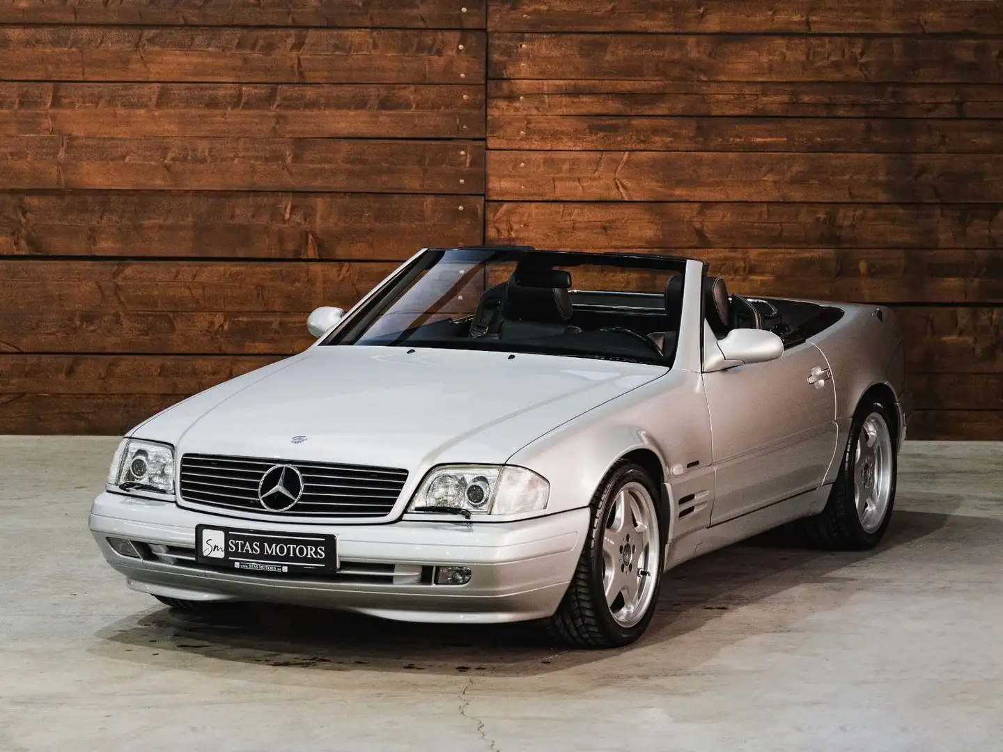 Mercedes-Benz SL 320 FINAL EDITION*2. HAND*HARDTOP*SCHECKHEFT Stříbrná - 2