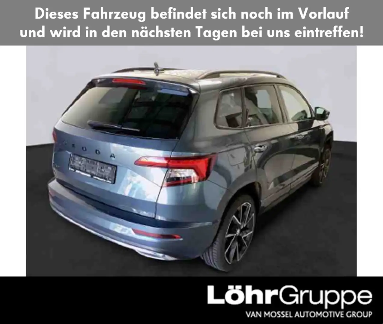 Skoda Karoq 1.5 TSI DSG Sportline 19" AHK MATRIX SIDEASSIST... Grau - 2