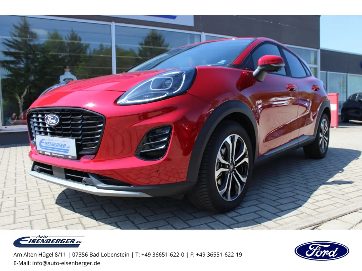 Ford Puma 1.0 Titanium 360 Kamera Winter-Paket Rot - 1