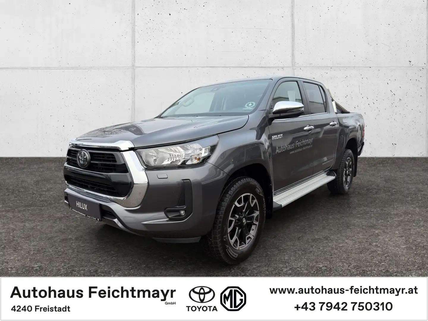 Toyota Hilux DK 2,4 D-4D 4WD /6-M Active 4t. Modell 2025 Grau - 1
