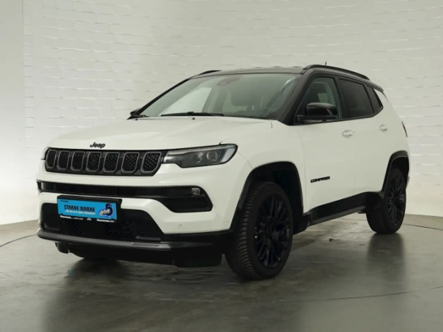 Jeep Compass S MHEV DCT+LED+NAVI+360 GRAD KAMERA+SITZ-/LENKRADH Blanco - 2