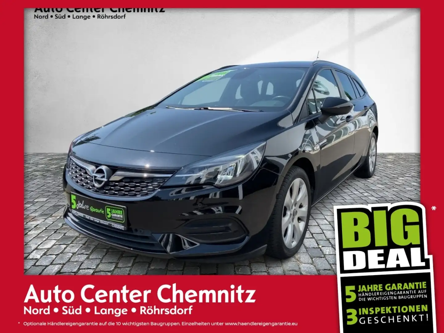 Opel Astra K ST 1.4 AT Edition LED/SHZ/LHZ/PDC/Kamera Zwart - 1