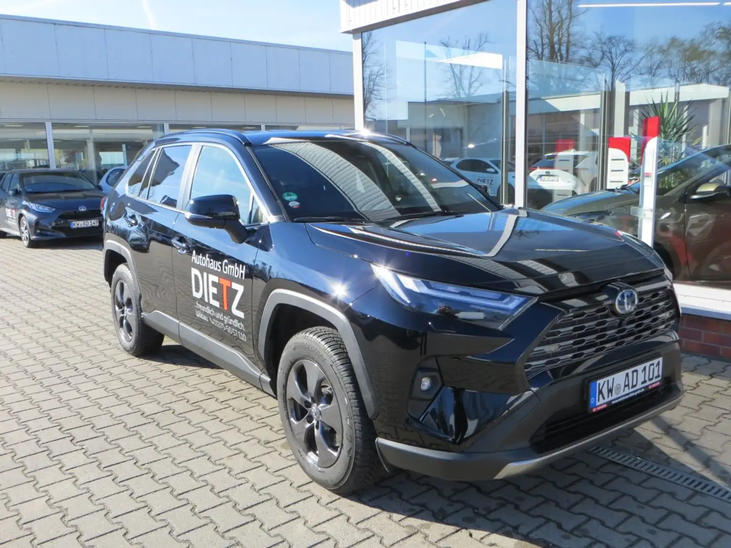 Toyota RAV 4 2.5 VVT-i Hybrid Lounge 4x4 Schwarz - 2