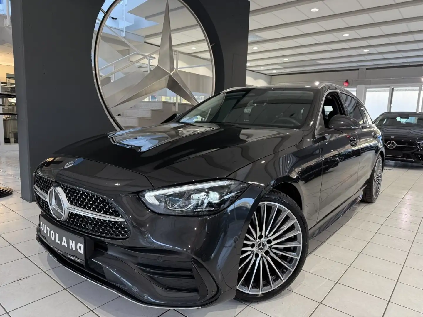 Mercedes-Benz C 200 d AMG LINE 19Zoll,Standheizung Grau - 2