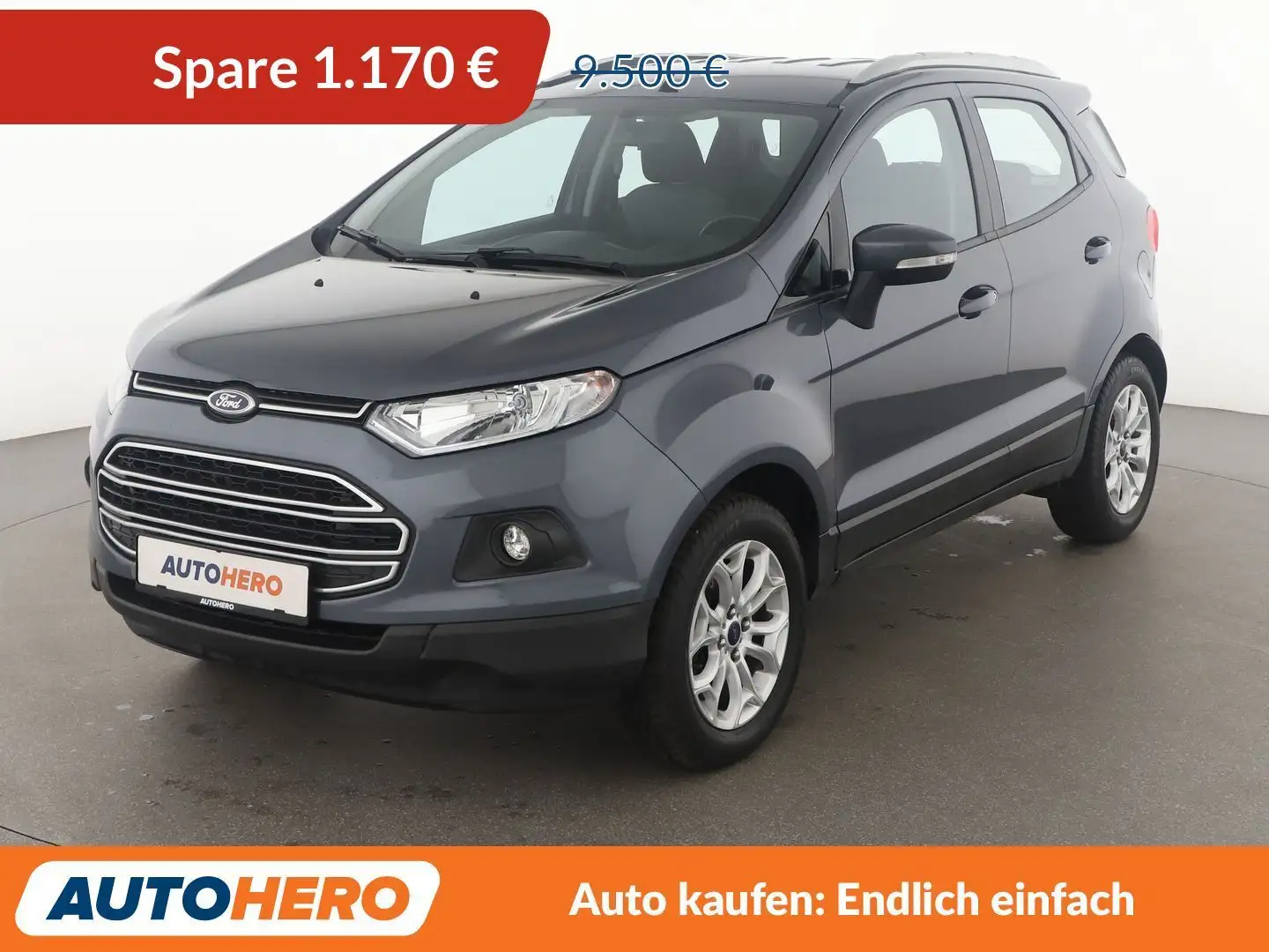 Ford EcoSport 1.0 EcoBoost Trend*PDC*SHZ* Grau - 1