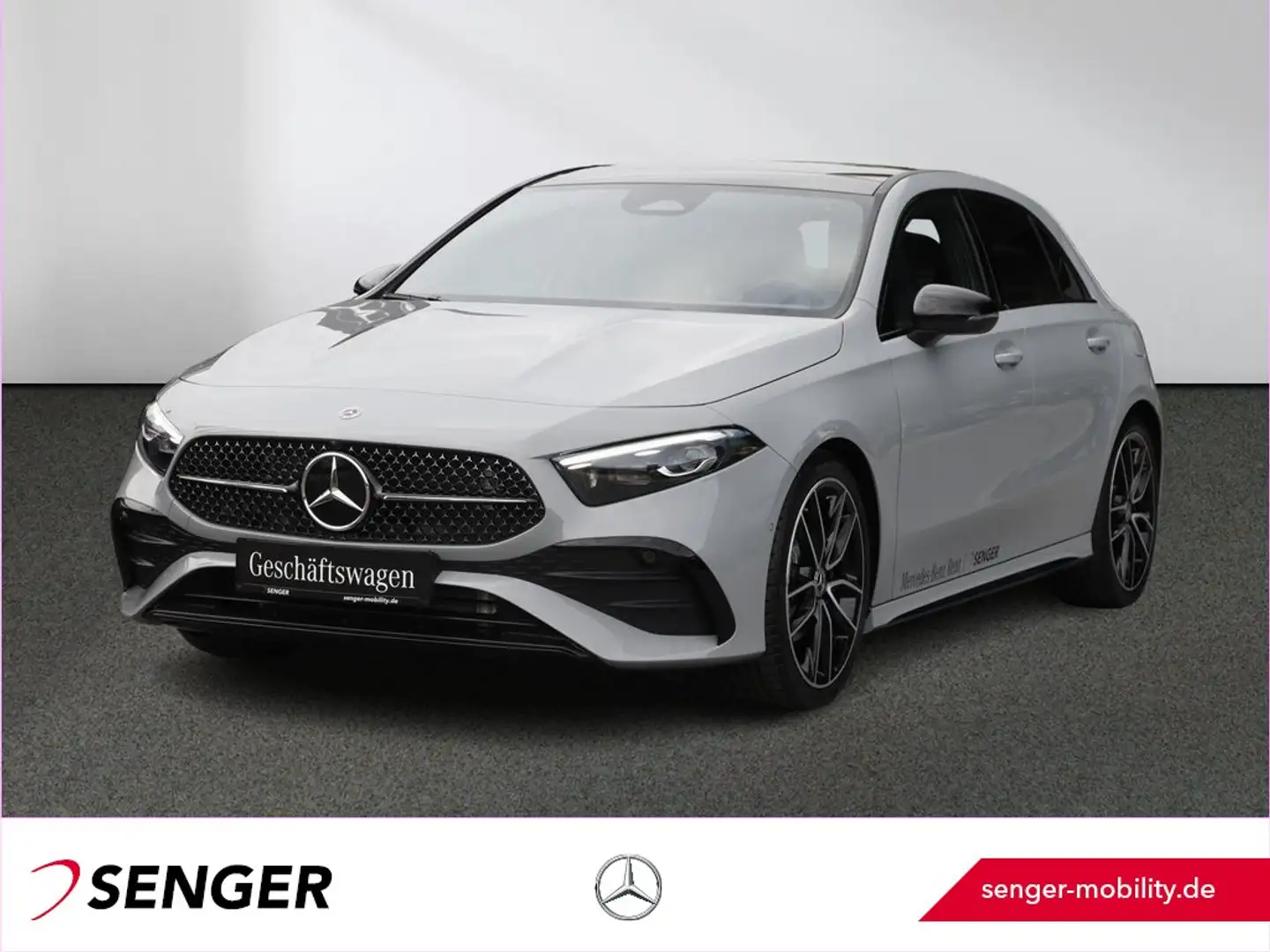 Mercedes-Benz A 200 d AMG Rückfahrkamera Panorama Multibeam Grau - 1