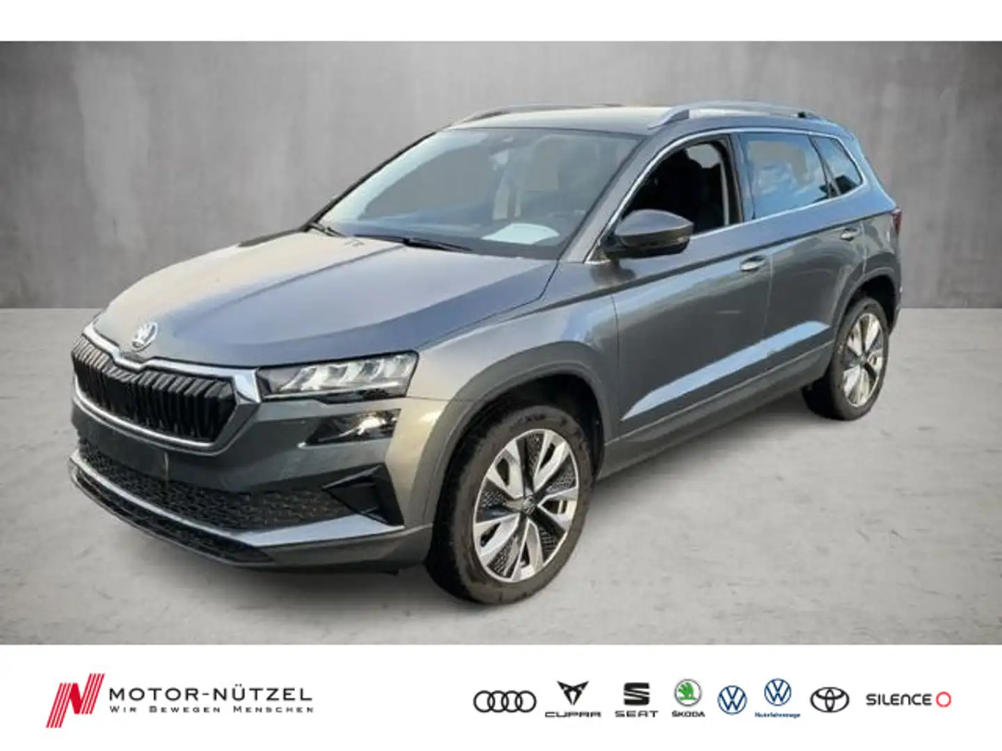 Skoda Karoq 1.0 TSI SELECTION LED+ACC+APP+SHZ+PDC+18" Grau - 1
