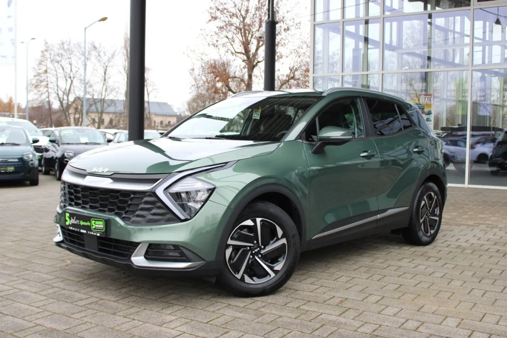 Kia Sportage 1.6 T-GDI Mild-Hybrid VISION LED+Navi Verde - 2