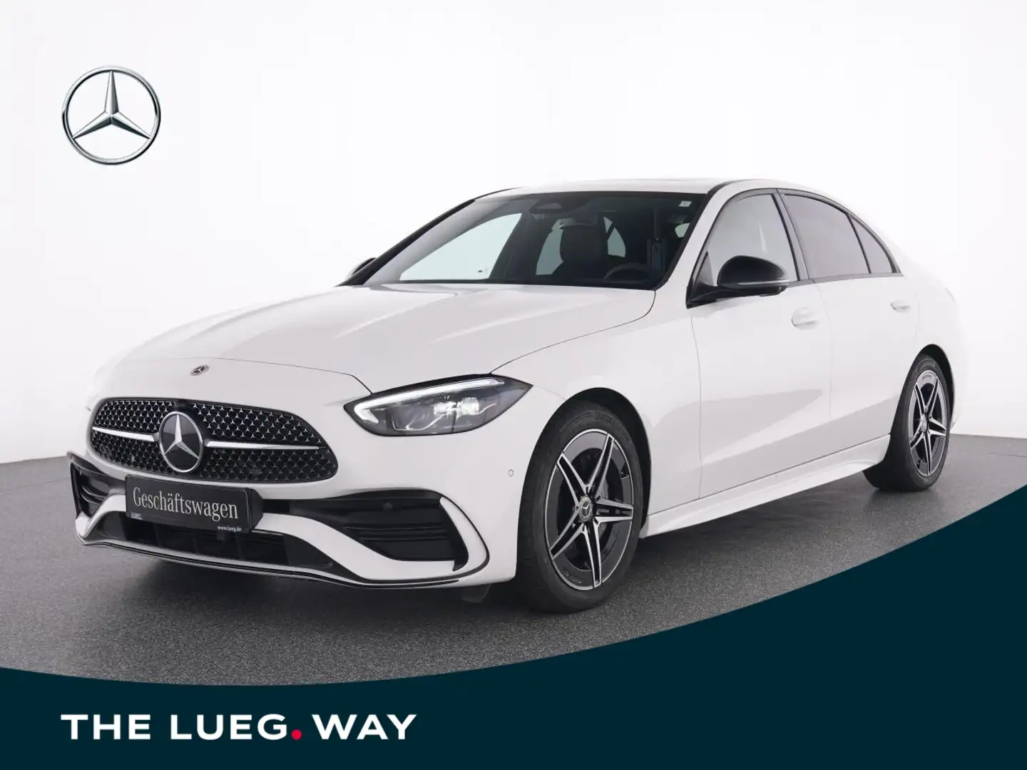 Mercedes-Benz C 200 d AMG+NIGHT+SHD+360°+EDW+SOUND+DISTRONIC++ Weiß - 1