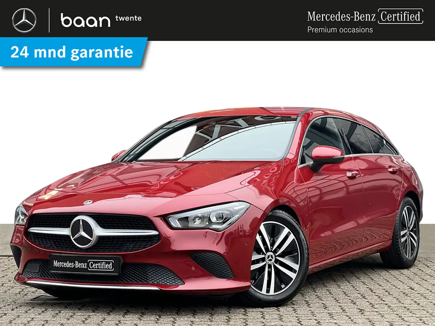 Mercedes-Benz CLA 180 Shooting Brake Luxury Line | Trekhaak | Sfeerverli Rood - 1
